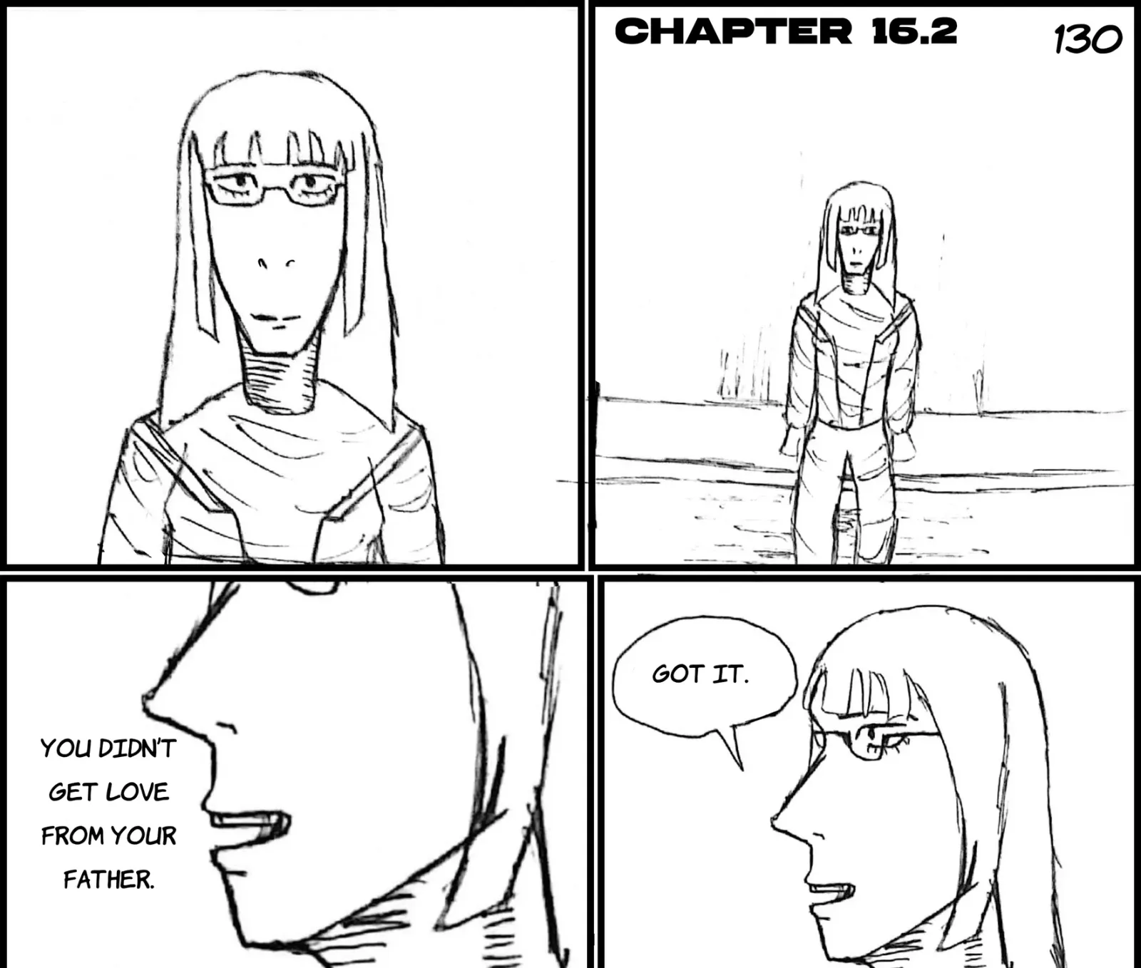Let Down Chapter 16.2 page 1