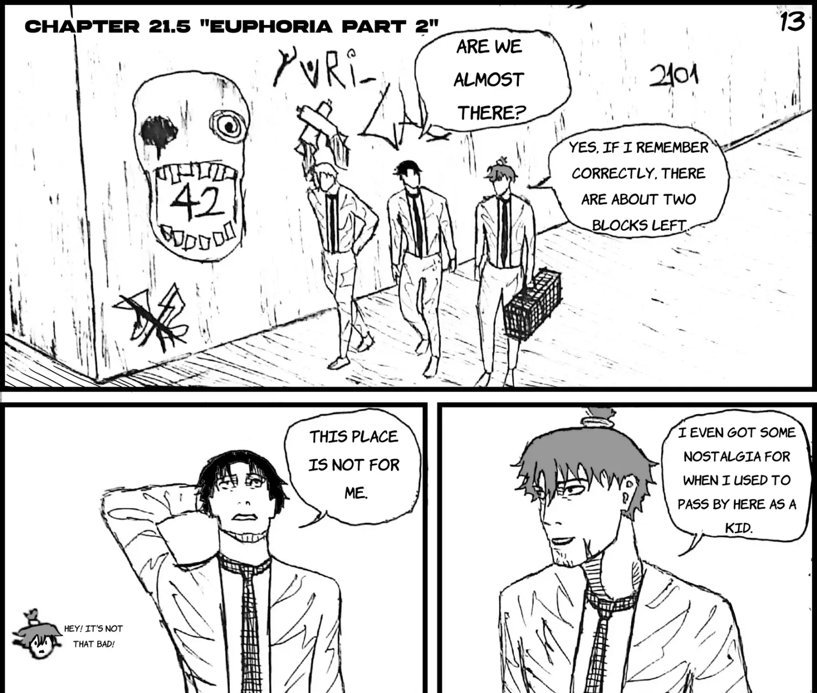 Let Down Chapter 21.5 page 1