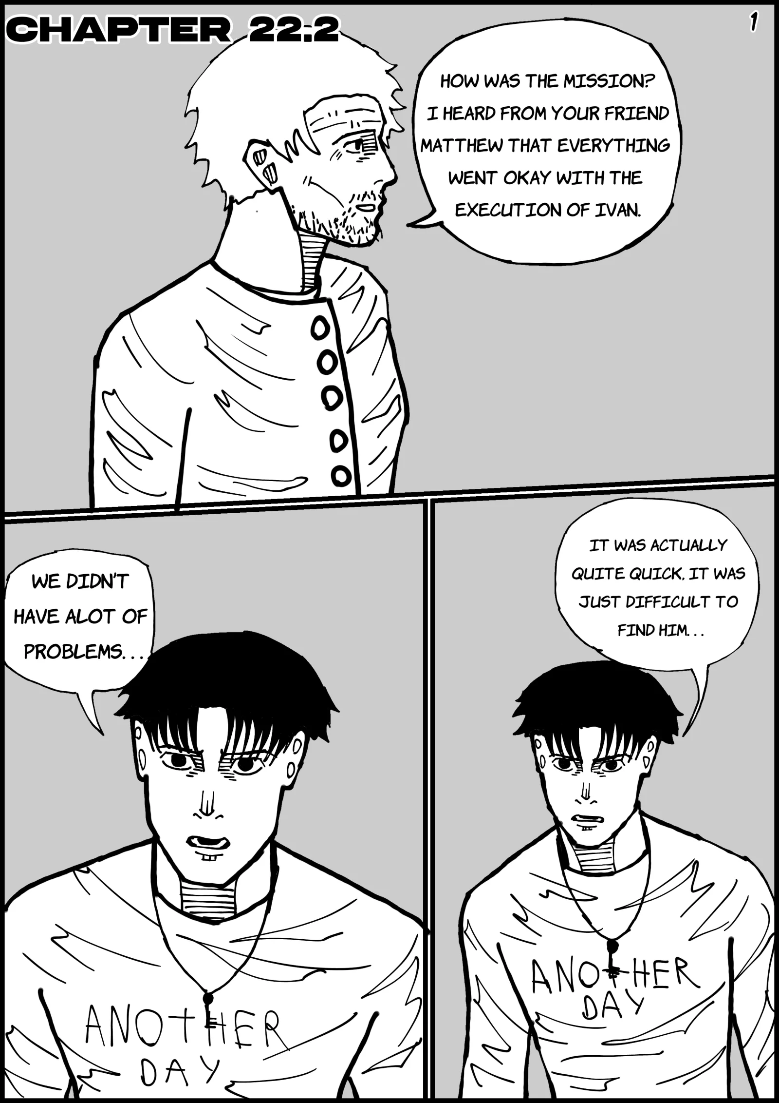 Let Down Chapter 22.2 page 1