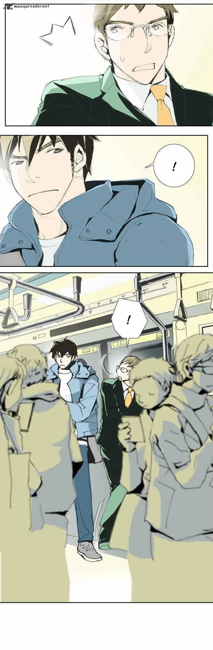 Let's Take the Train Together, Shall We? Chapter 1 page 3