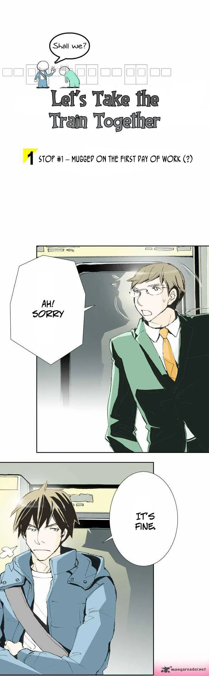 Let's Take the Train Together, Shall We? Chapter 1 page 4