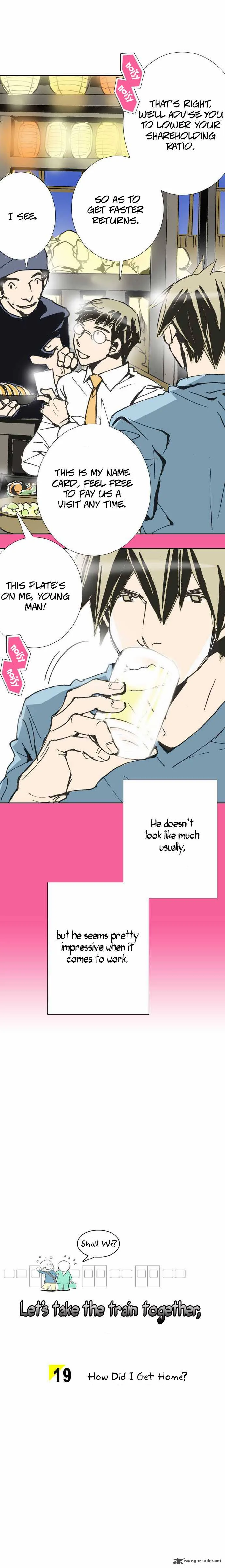 Let's Take the Train Together, Shall We? Chapter 19 page 2
