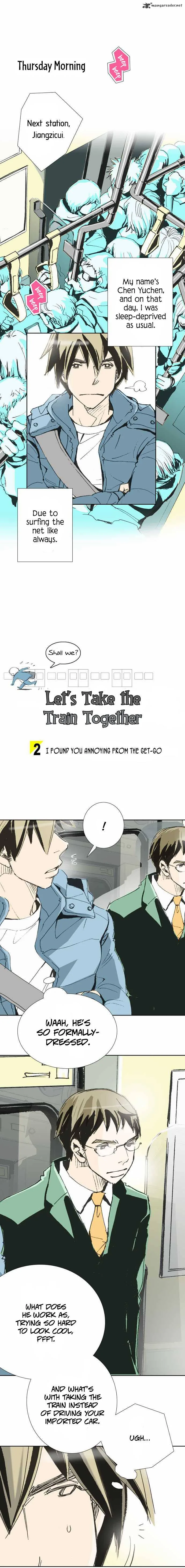 Let's Take the Train Together, Shall We? Chapter 2 page 2