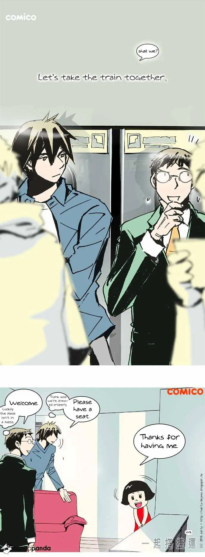 Let's Take the Train Together, Shall We? Chapter 44 page 5