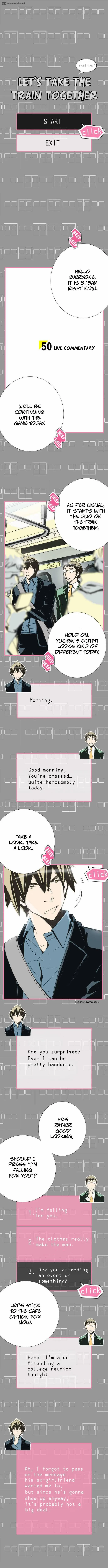 Let's Take the Train Together, Shall We? Chapter 50 page 2
