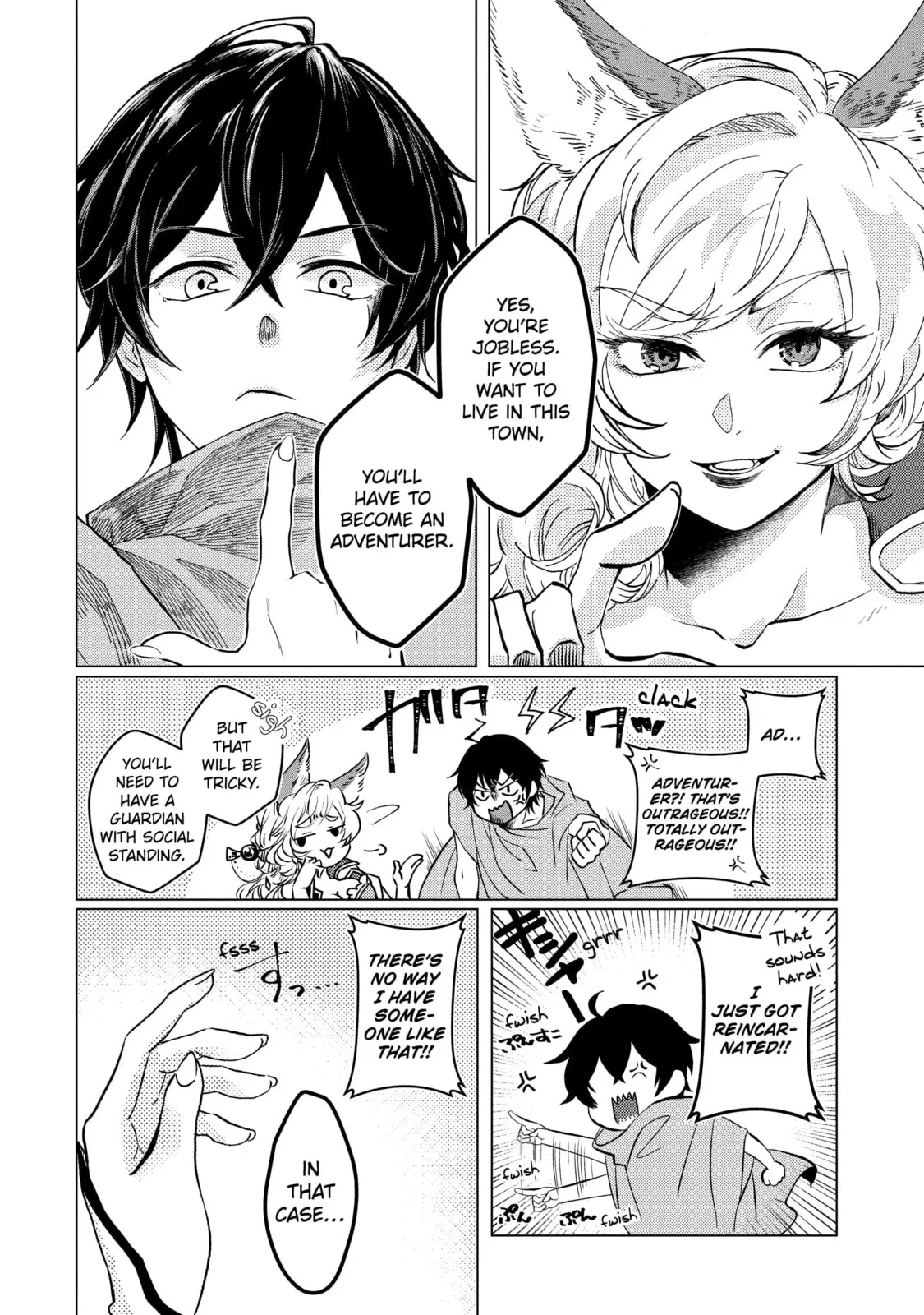 Level 0 Demon King Becomes an Adventurer in Another World Chapter 1.5 page 8