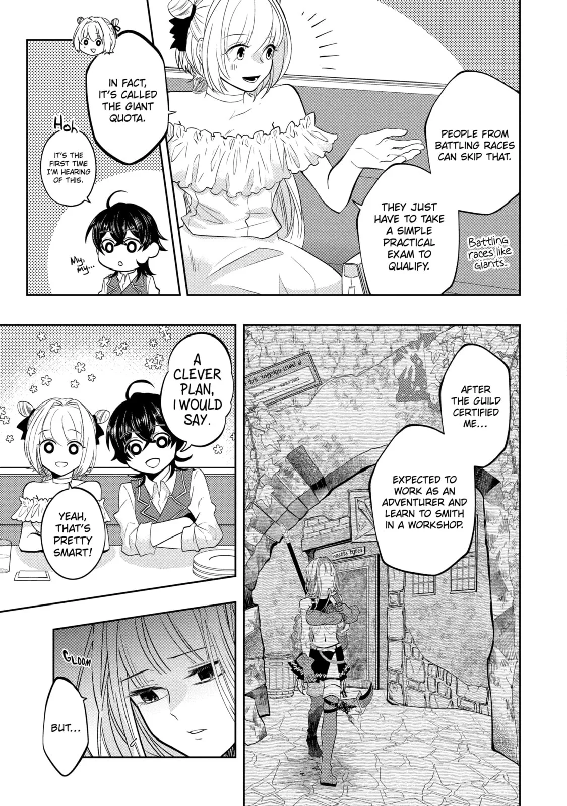 Level 0 Demon King Becomes an Adventurer in Another World Chapter 17.3 page 3