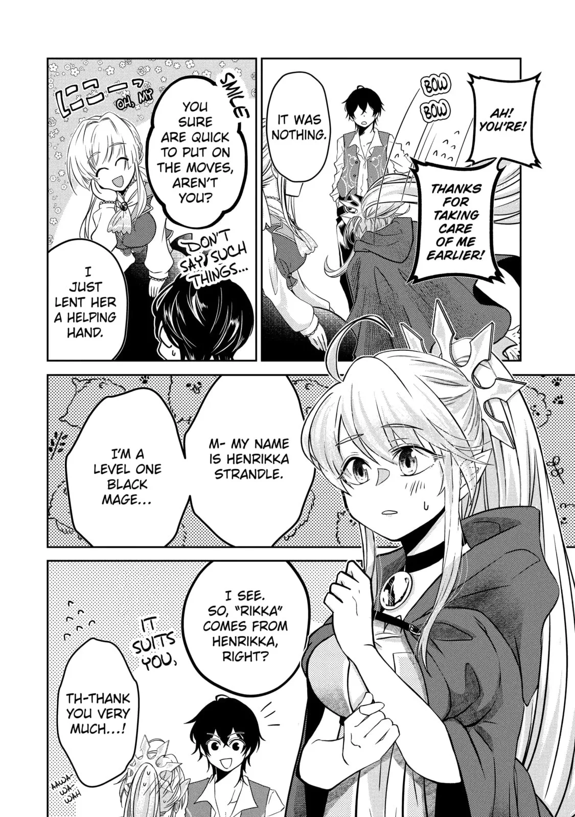 Level 0 Demon King Becomes an Adventurer in Another World Chapter 3.3 page 3