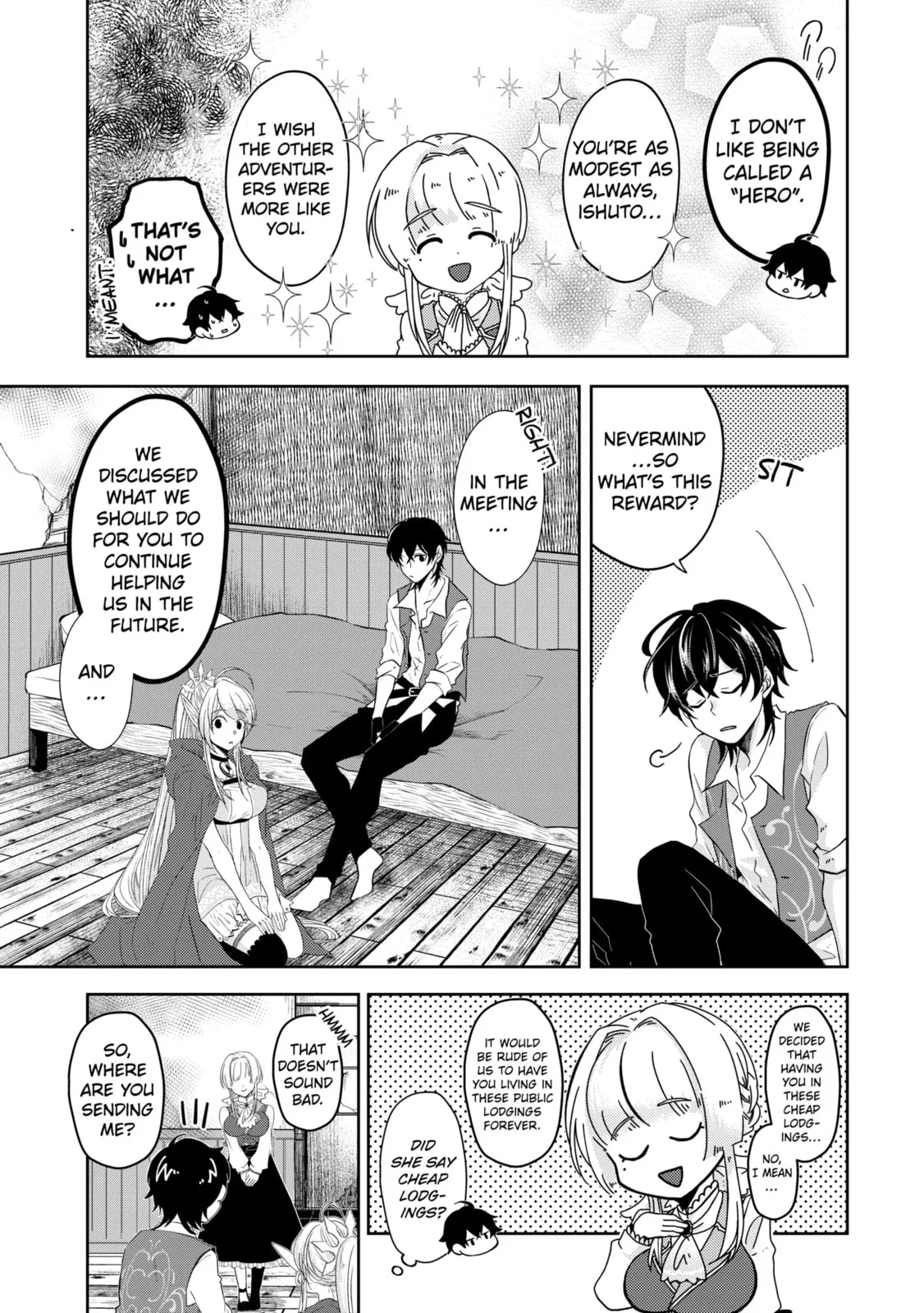 Level 0 Demon King Becomes an Adventurer in Another World Chapter 8.2 page 7
