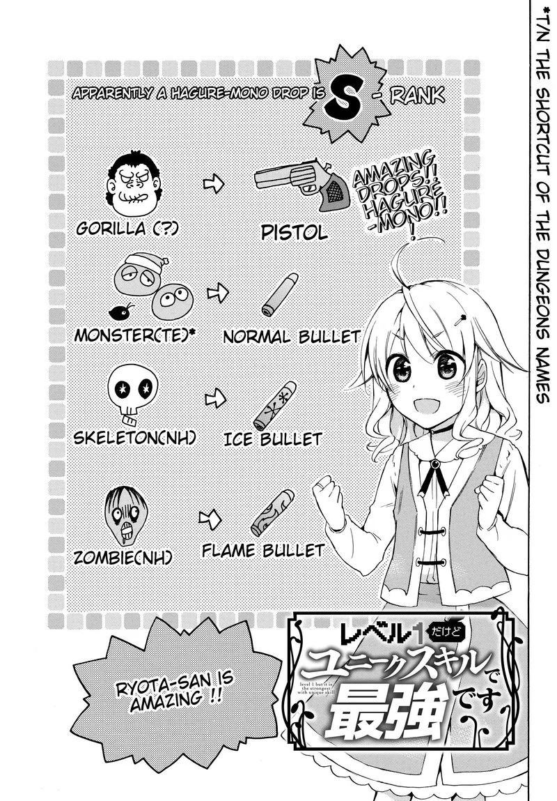 Level 1 with S-rank Drop Rate is the Strongest Chapter 21 page 1