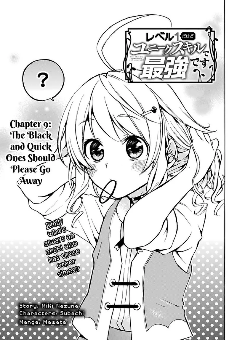Level 1 with S-rank Drop Rate is the Strongest Chapter 9 page 1