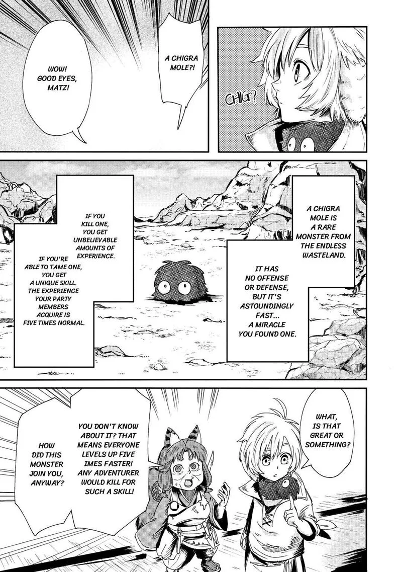 Level 596 no Tanya Minarai Chapter 1 page 35