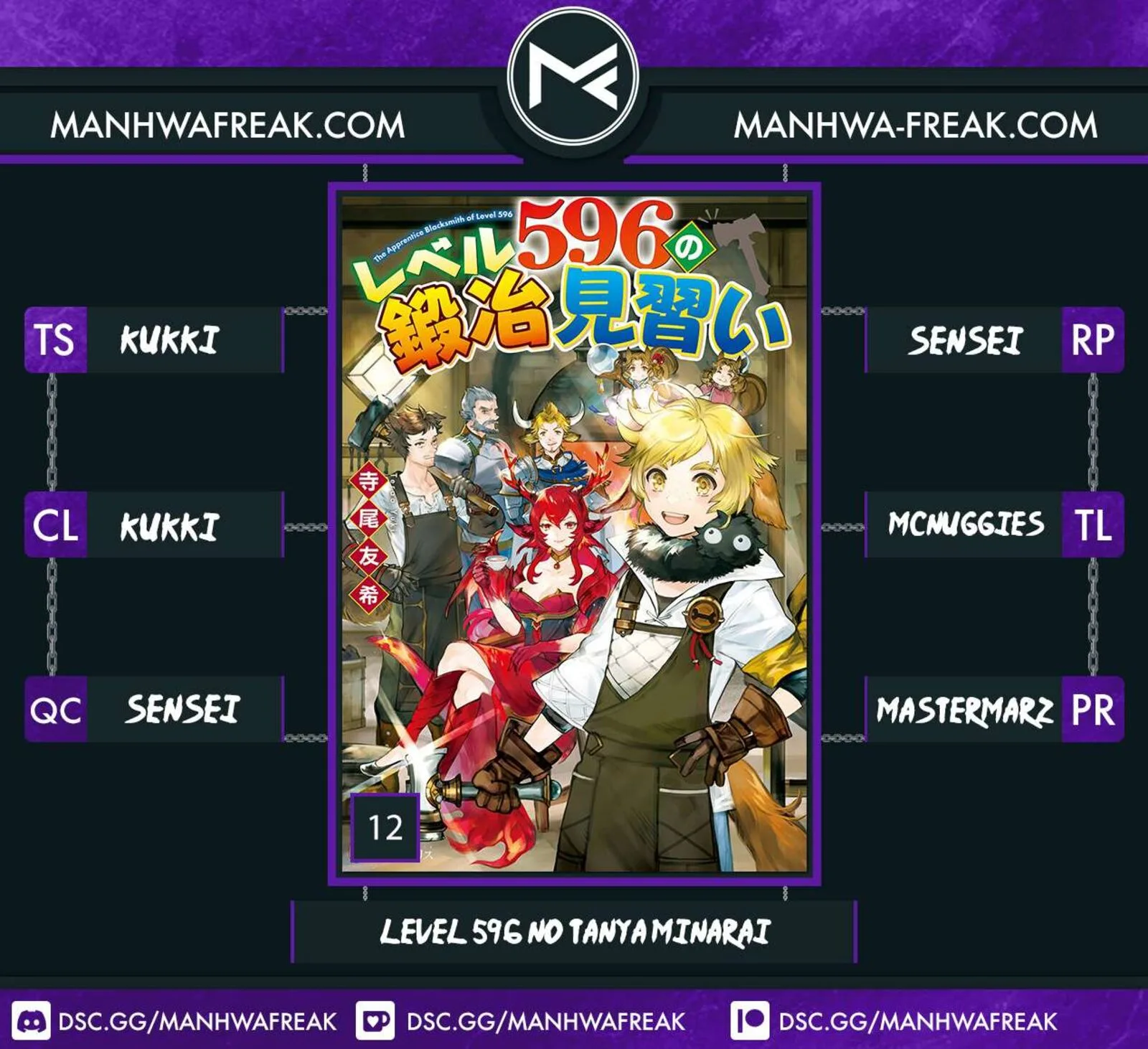 Level 596 no Tanya Minarai Chapter 12 page 1