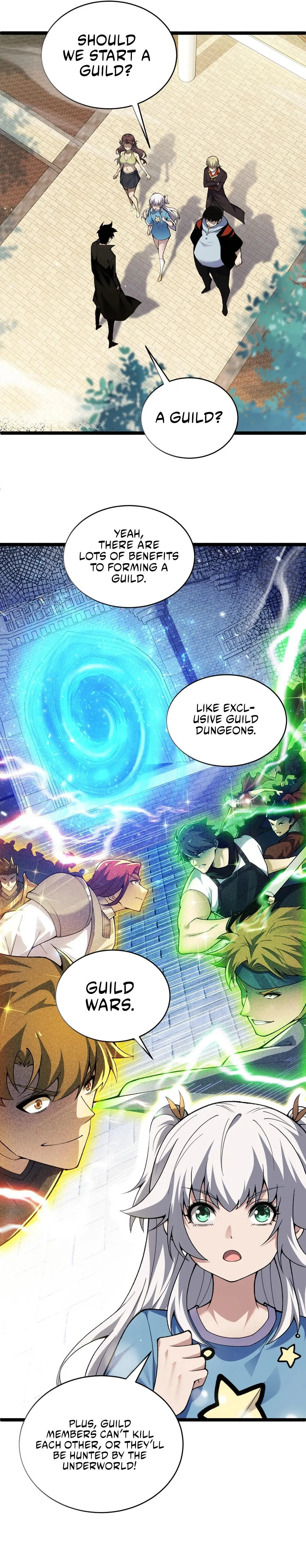 Li Liang Dian Man? Wo Keshi Wangling Fashi A! Chapter 40 page 4