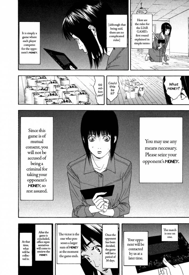Liar Game Chapter 1 page 10