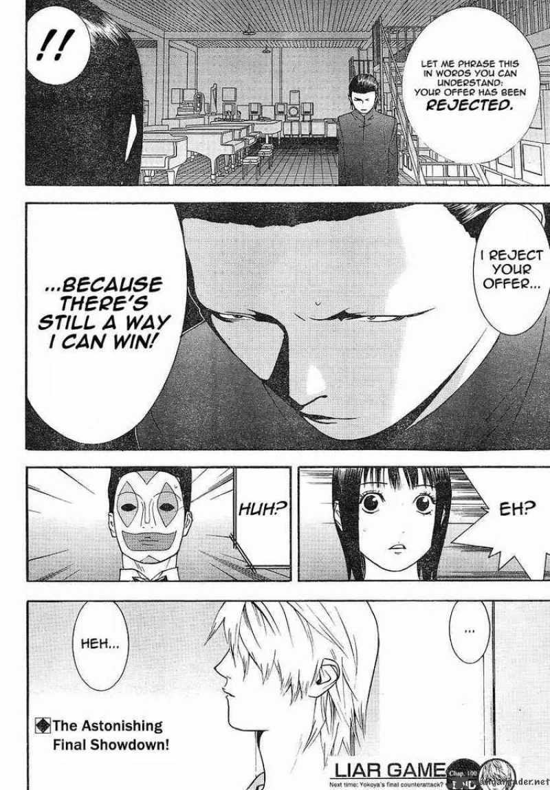 Liar Game Chapter 100 page 19