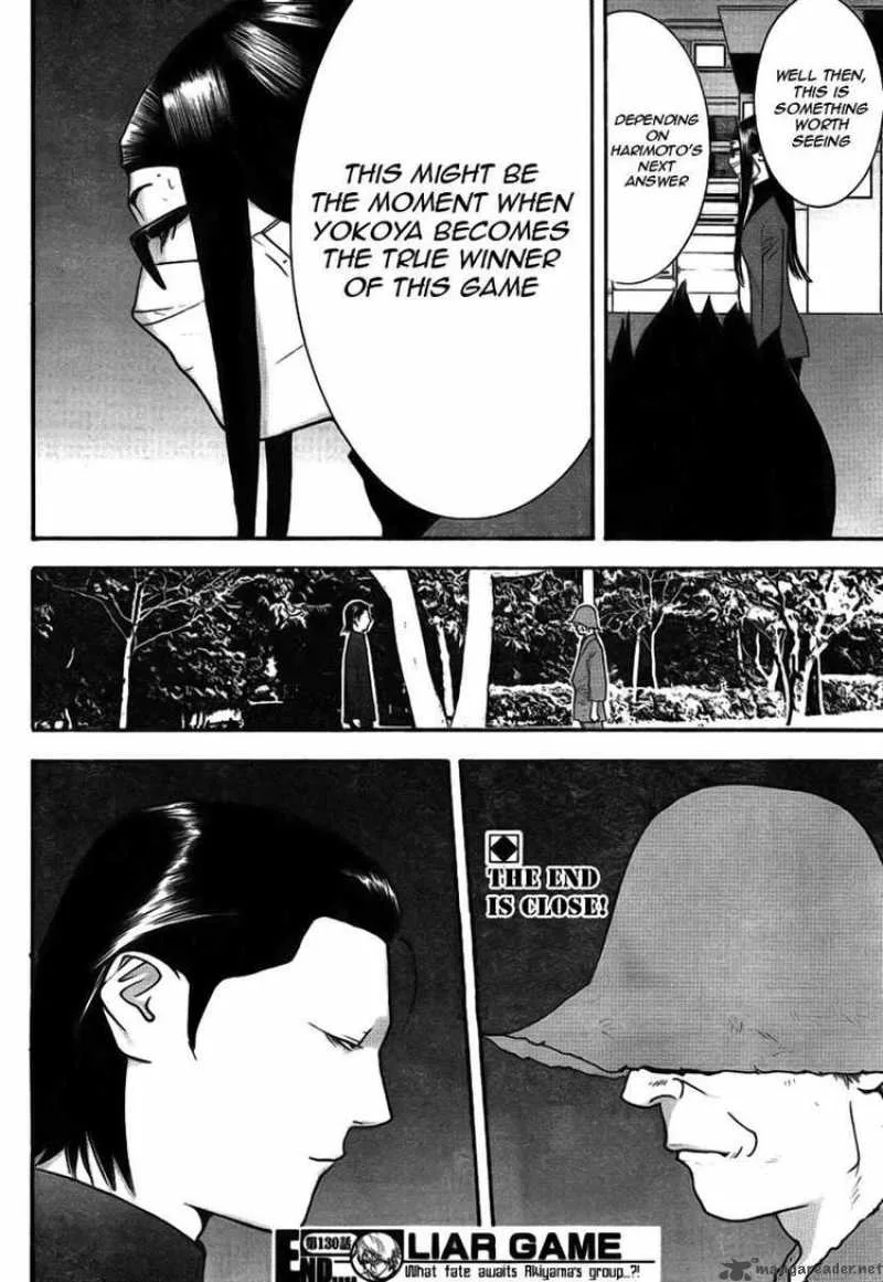 Liar Game Chapter 130 page 18