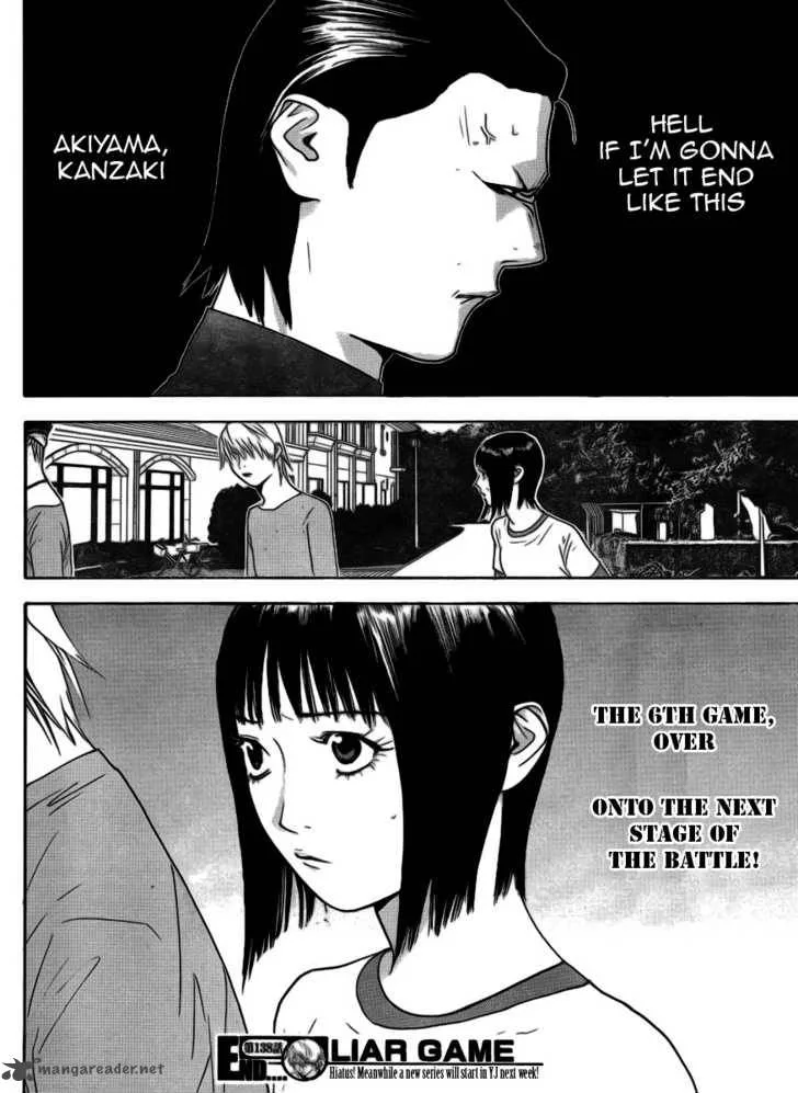 Liar Game Chapter 138 page 18