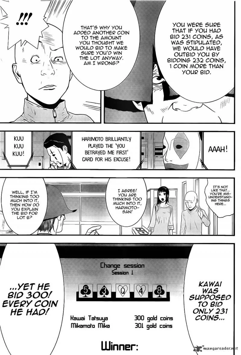 Liar Game Chapter 155 page 15