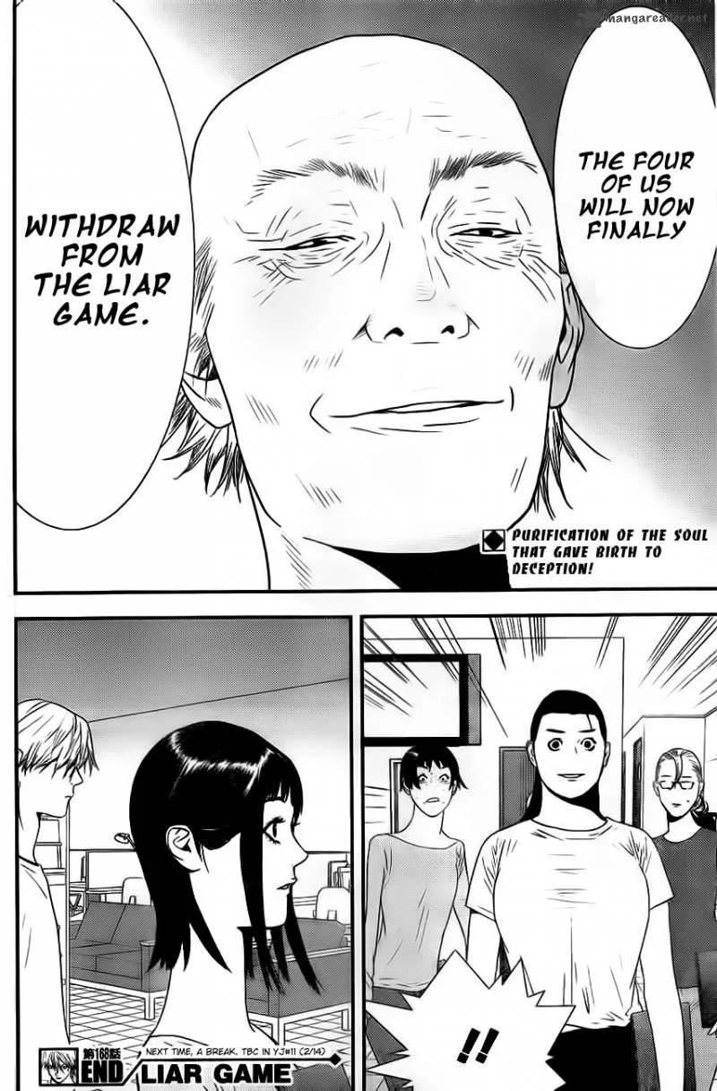 Liar Game Chapter 168 page 18