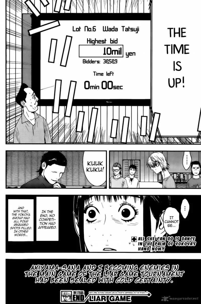 Liar Game Chapter 176 page 18