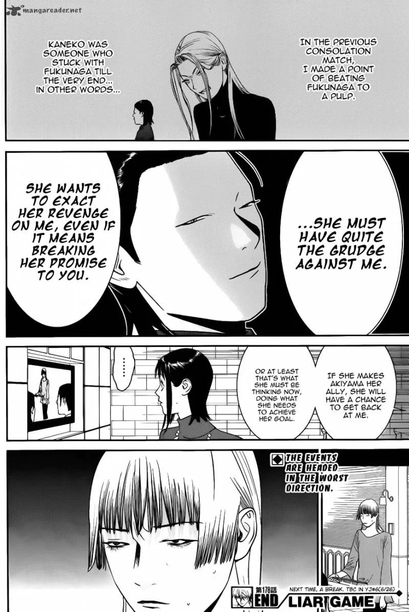 Liar Game Chapter 178 page 18