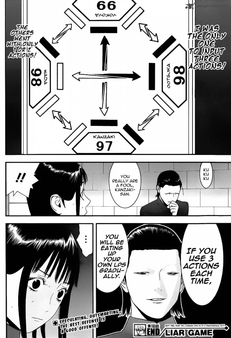Liar Game Chapter 185 page 18