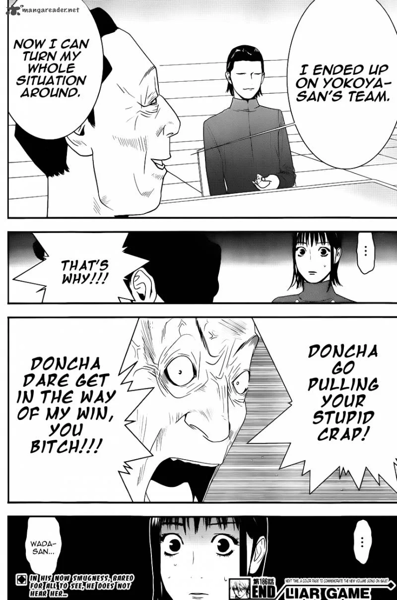 Liar Game Chapter 186 page 18