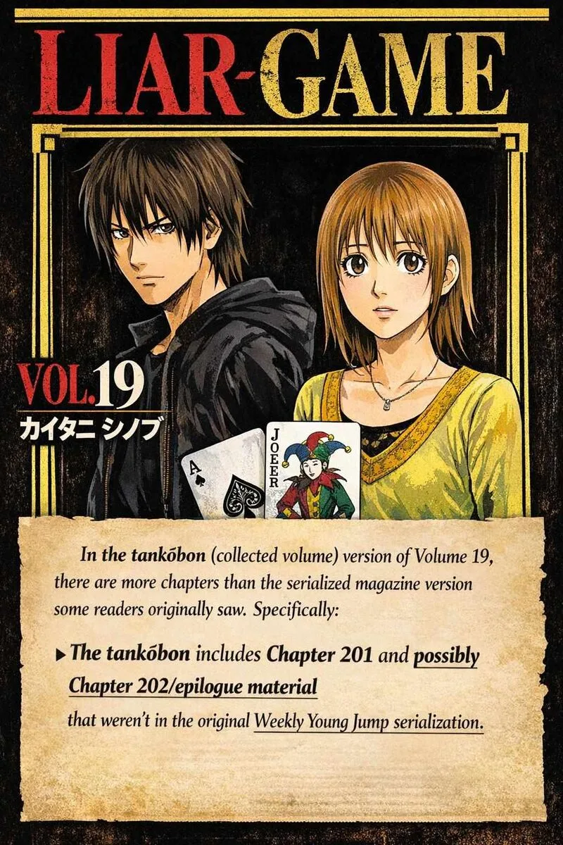 Liar Game Chapter 202 page 1