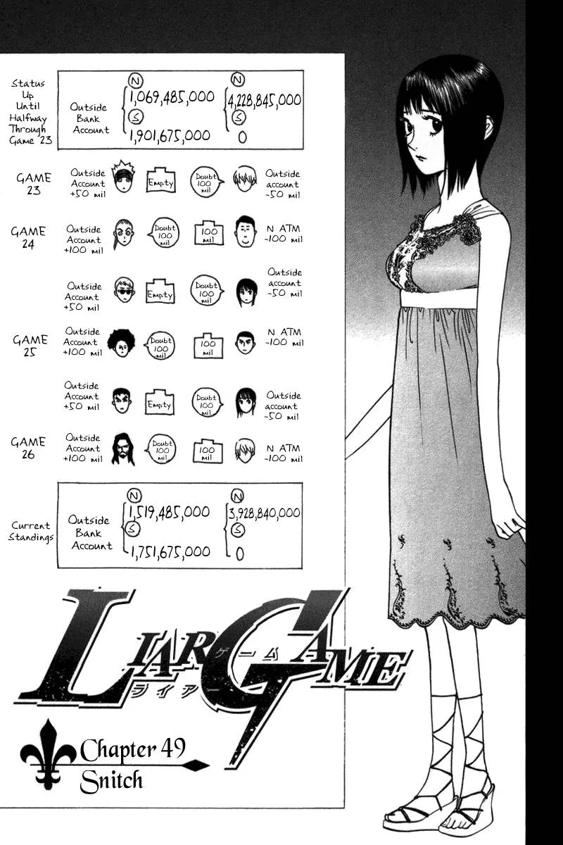 Liar Game Chapter 49 page 1