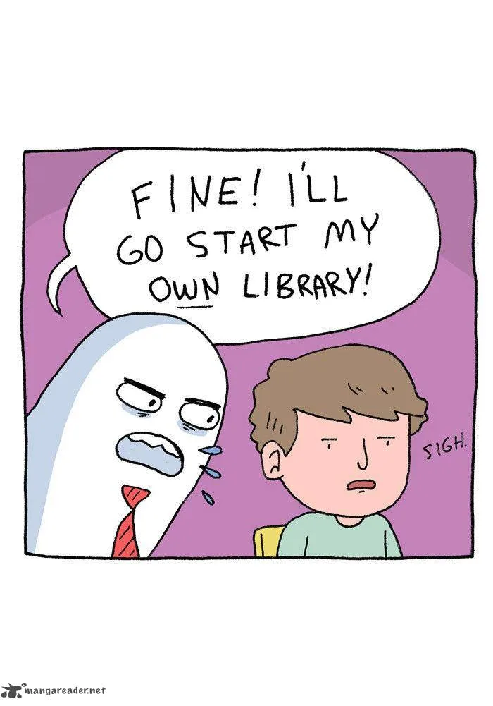 Library Ghost Chapter 3 page 4