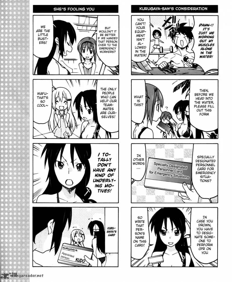 Little Busters! EX the 4-Koma Chapter 16 page 7