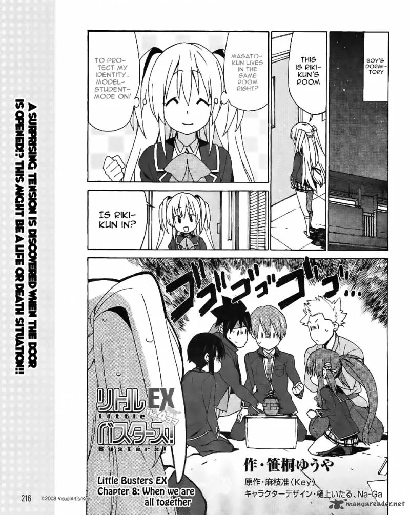 Little Busters! EX the 4-Koma Chapter 8 page 3
