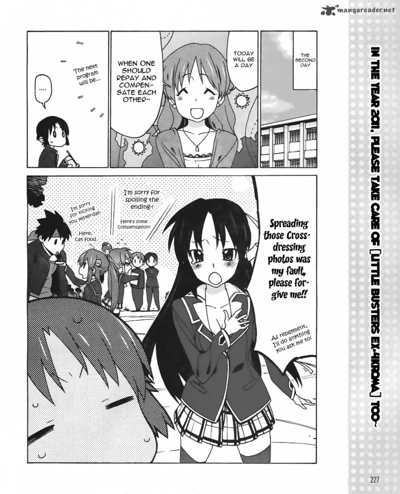 Little Busters! EX the 4-Koma Chapter 9 page 10