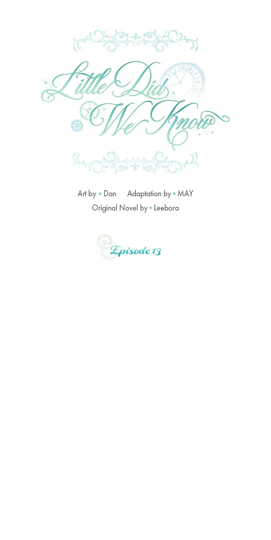 Little Did We Know Chapter 13 page 8