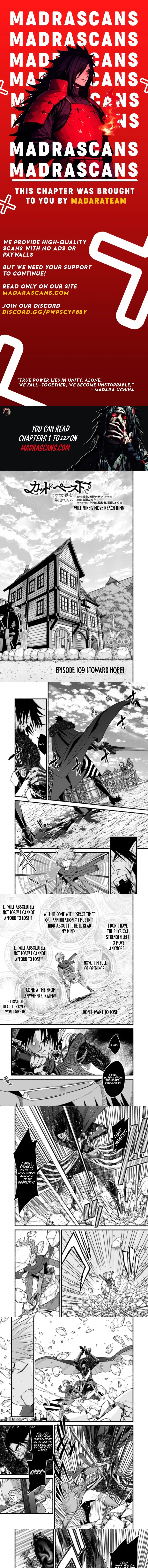 Living In This World With Cut & Paste Chapter 109 page 1