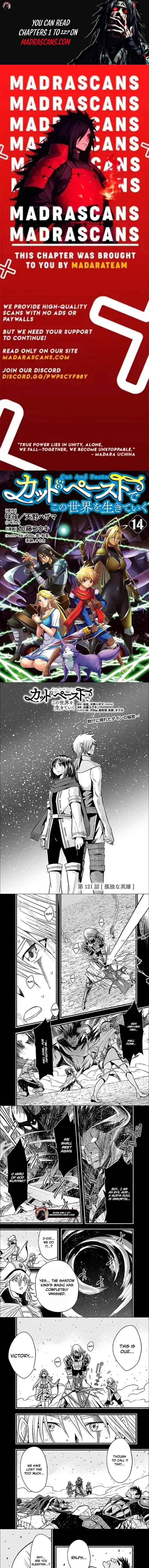 Living In This World With Cut & Paste Chapter 121 page 1