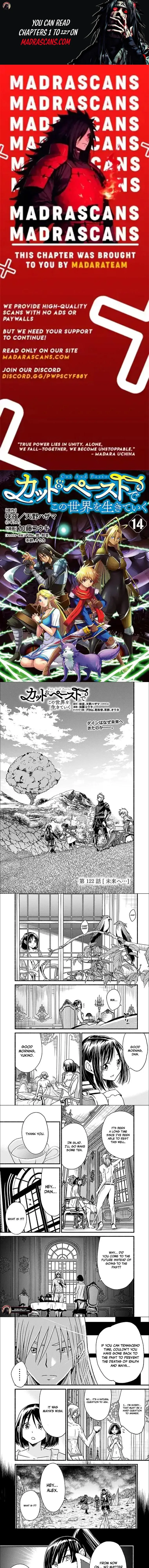 Living In This World With Cut & Paste Chapter 122 page 1