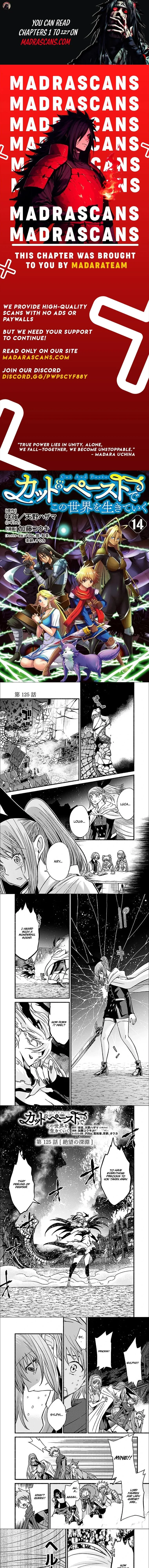 Living In This World With Cut & Paste Chapter 125 page 1