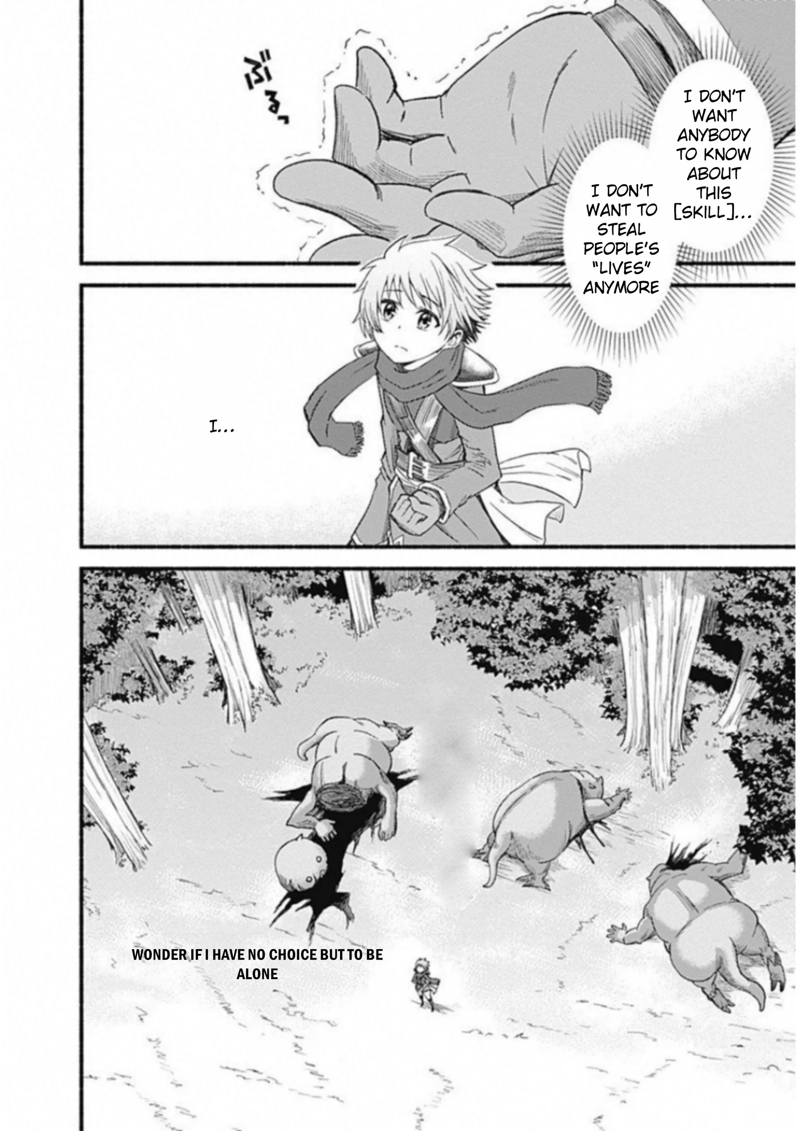 Living In This World With Cut & Paste Chapter 2.5 page 12