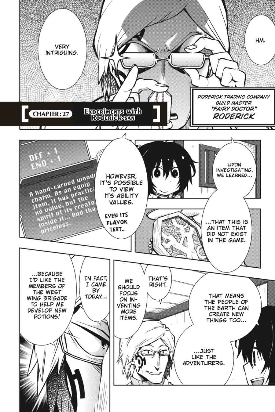 Log Horizon - Nishikaze no Ryodan Chapter 27 page 1