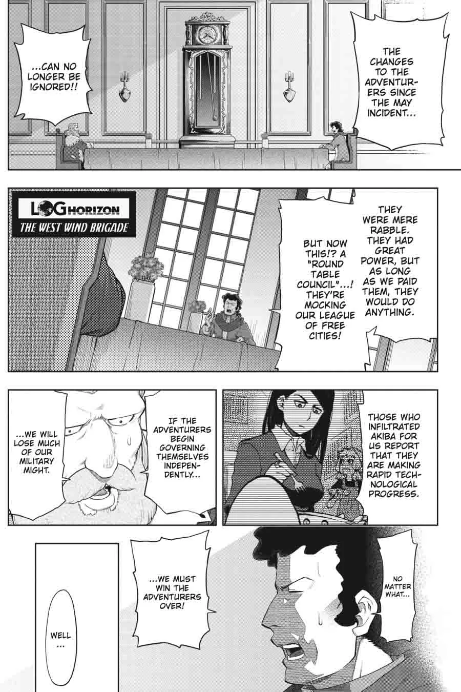 Log Horizon - Nishikaze no Ryodan Chapter 32 page 1