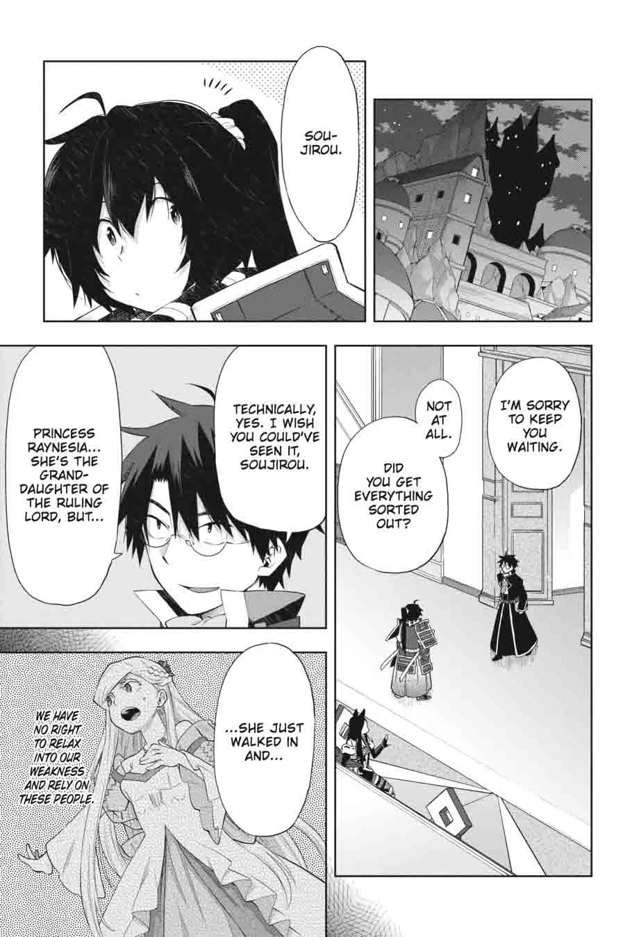 Log Horizon - Nishikaze no Ryodan Chapter 40 page 21
