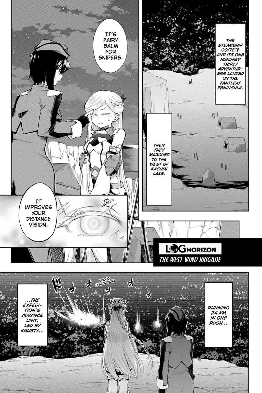 Log Horizon - Nishikaze no Ryodan Chapter 45 page 1