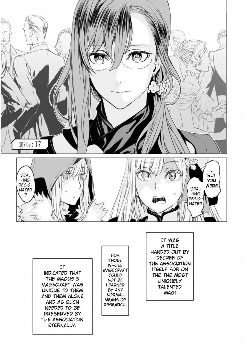 Lord El-Melloi II-sei no Jikenbo Chapter 17 page 1