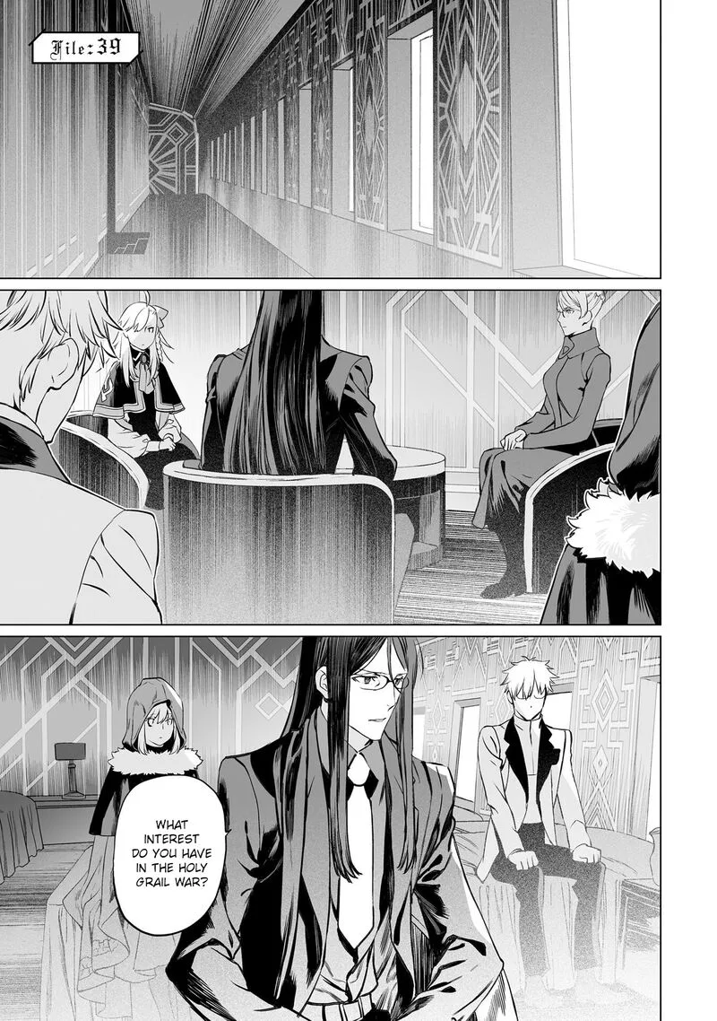 Lord El-Melloi II-sei no Jikenbo Chapter 39 page 1