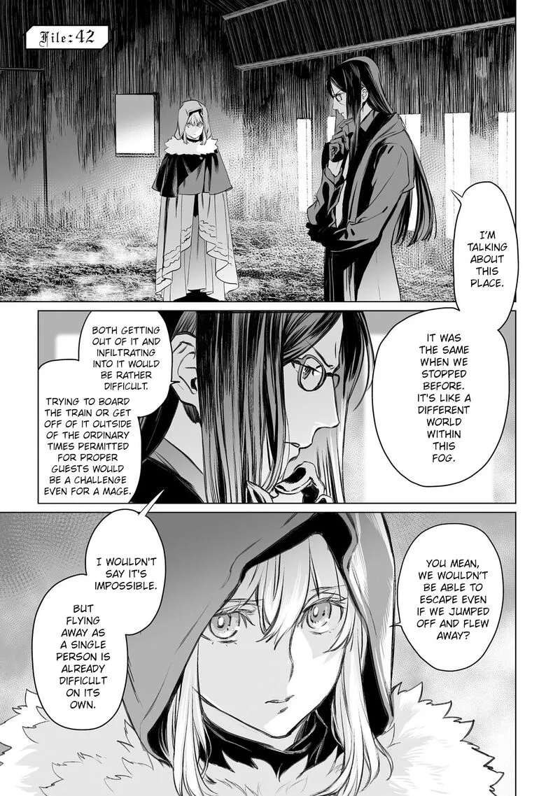 Lord El-Melloi II-sei no Jikenbo Chapter 42 page 1