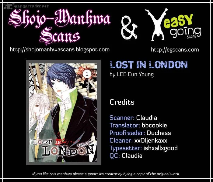 Lost in London Chapter 8 page 1