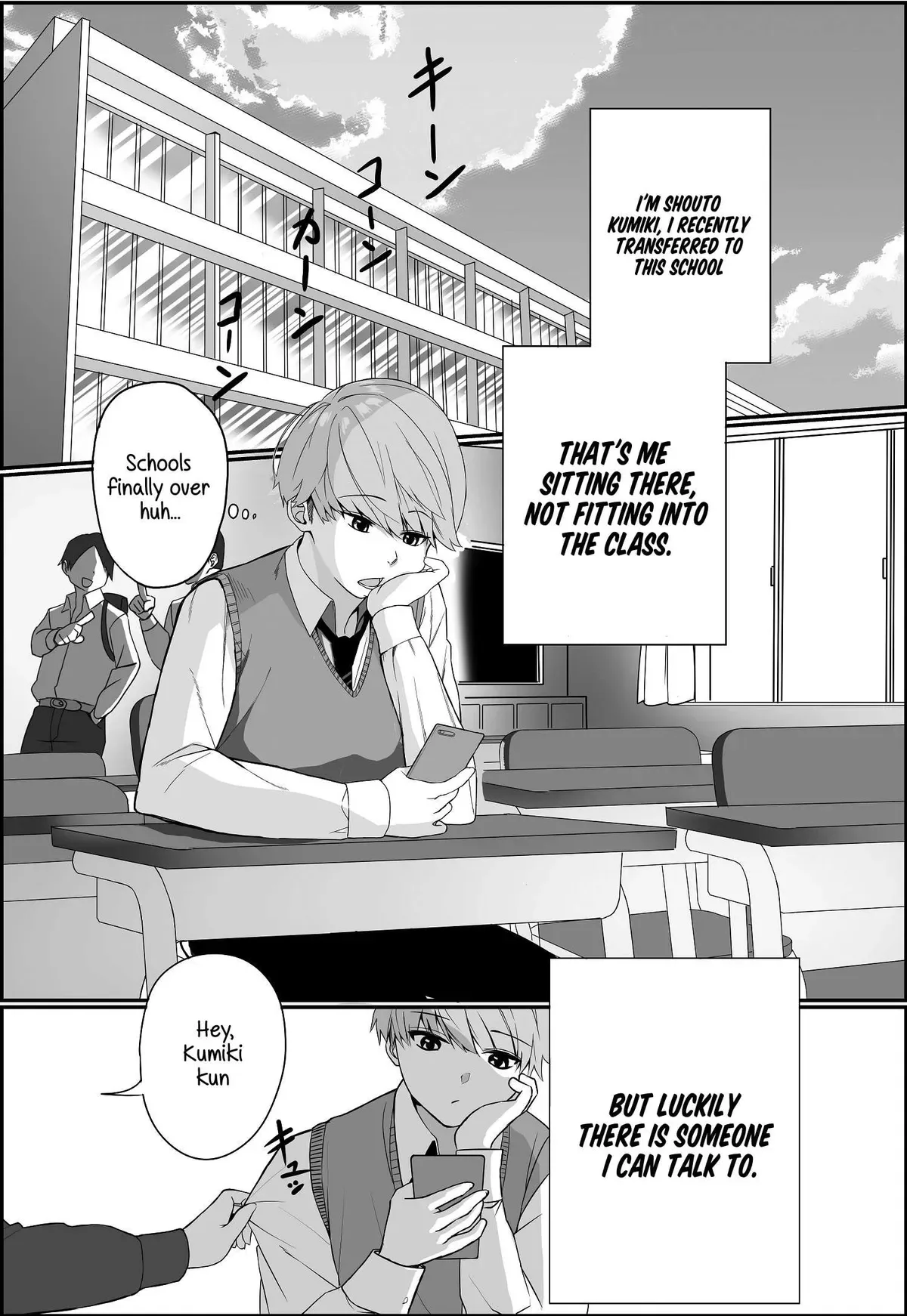 Love Between A Rock And A Hard Place Chapter 1 page 2