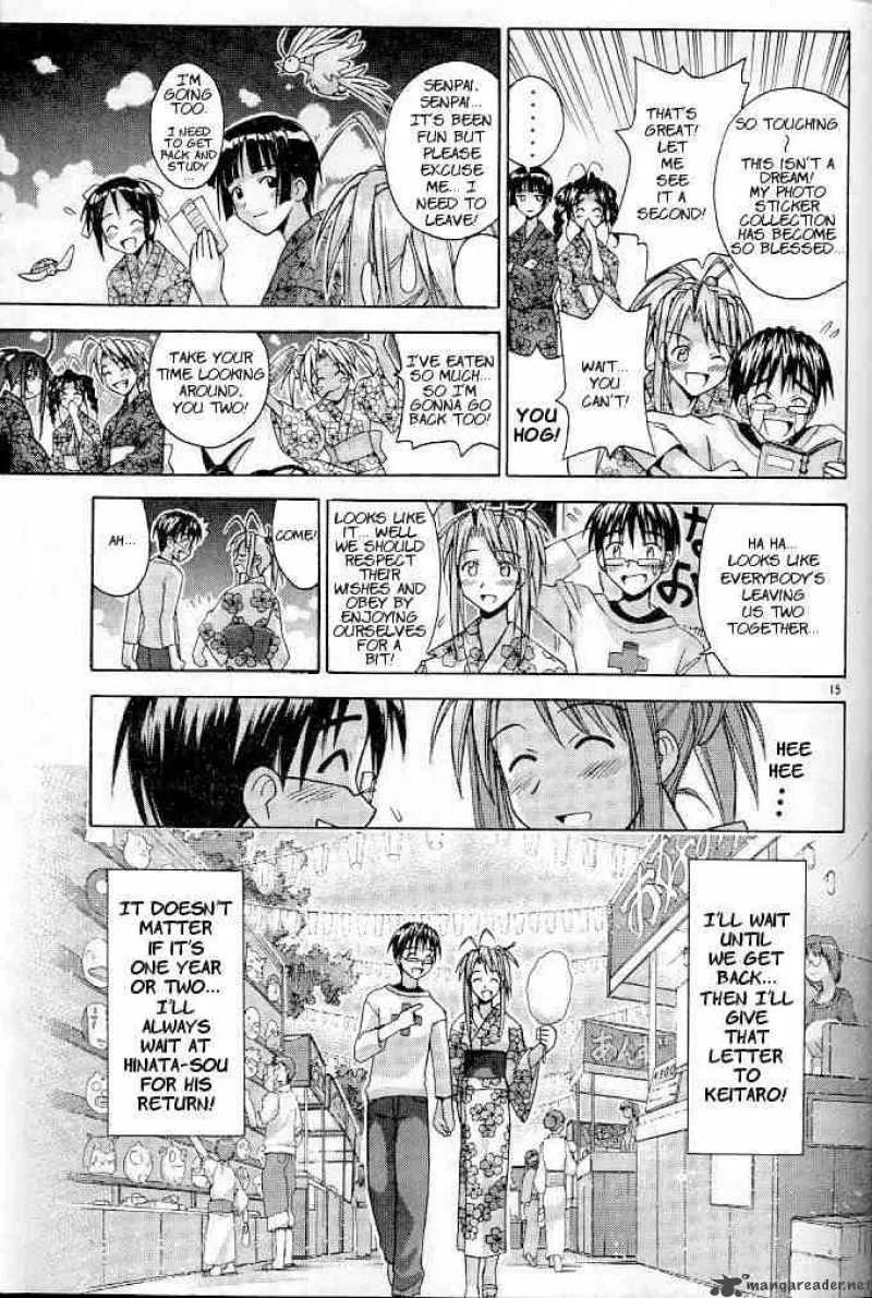 Love Hina Chapter 118 page 15